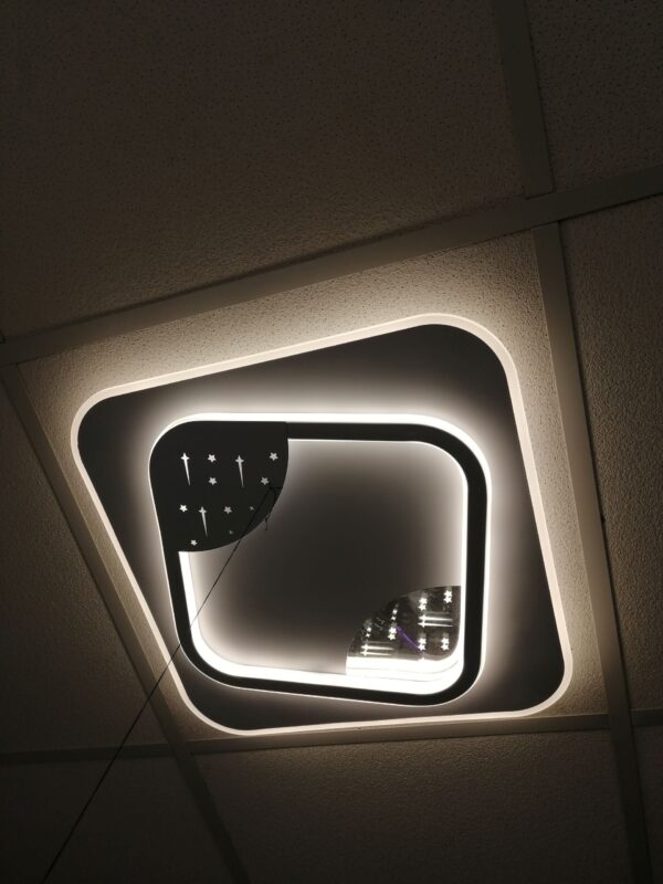 LED Ceiling light, very Modern lights (3 function light, cool white, natural white, warm white),50cm,120w