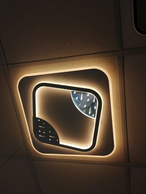 LED Ceiling light, very Modern lights (3 function light, cool white, natural white, warm white),50cm,120w