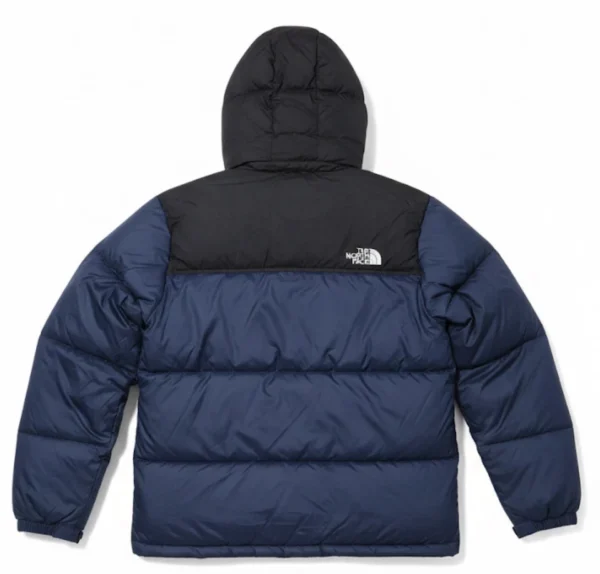 North Face Puffer men jacket 700, Blue, Size L,XL with Hood