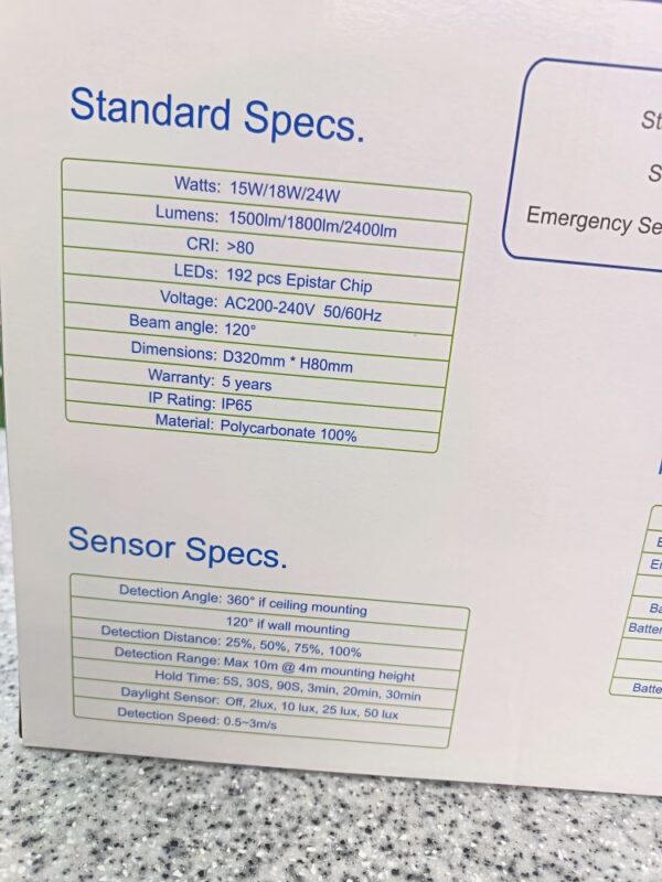 IMG_20260218_115640 LED18W-24W IP65 CCT LED Emergency Bulkhead With Sensor