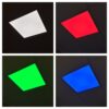 rgb6 RGB Colour Changing LED Ceiling Panel Light 48W, 600 x 600 (Set of 5 lights)