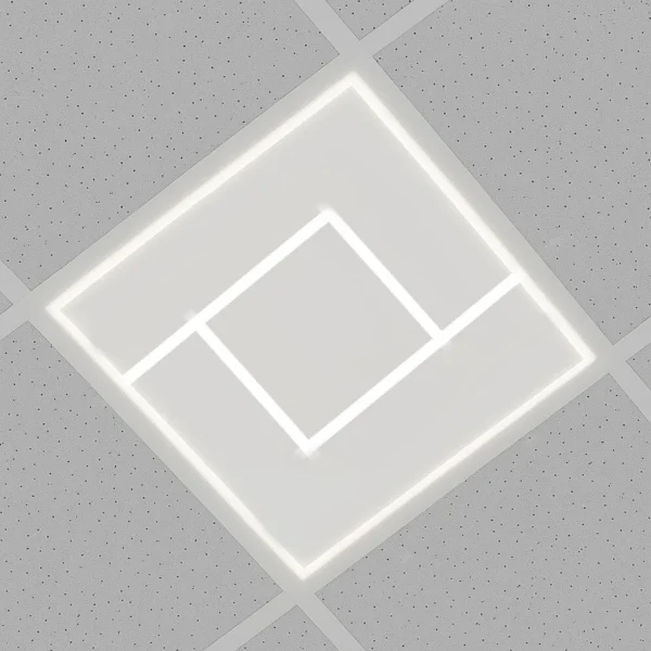 s-l96t0 2x2ft Led recessed Diamond panel lights,80w,set of 10 panels,6500k