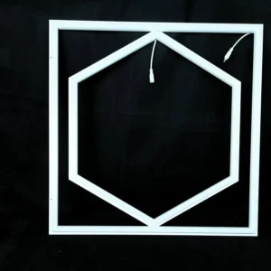 2x2ft Led recessed Diamond  panel lights,80w,set of 10 panels,6500k
