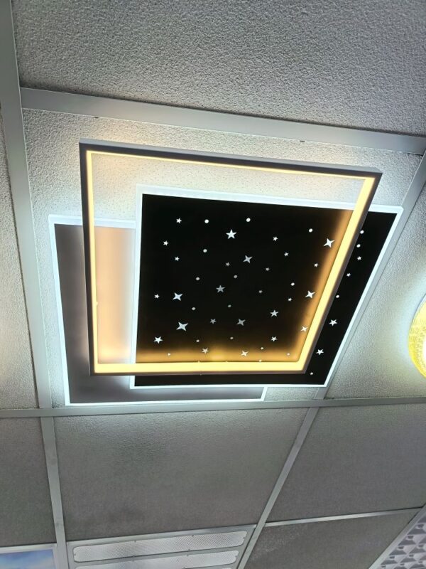 LED Ceiling light, very Modern lights,3 function light changing different colour,120w,50cm