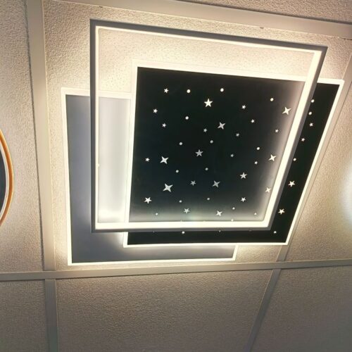 LED Ceiling light, very Modern lights,3 function light changing different colour,120w,50cm