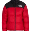 the-north-face-red-Red-1996-Retro-Nuptse-Down-Jacket North Face Puffer men jacket 700,Red Size M,L,XL,2XL with Hood