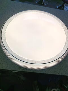 185624 Led ceiling light, 46cm, 95W, Bulk head Light, 3colour