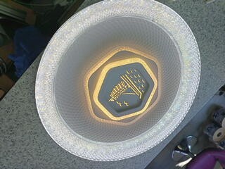 Led ceiling light, 48cm, 95W, Bulk head Light, 3colour