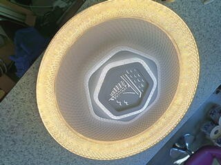 Led ceiling light, 48cm, 95W, Bulk head Light, 3colour